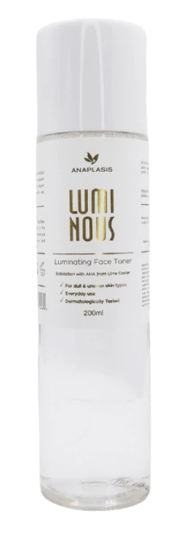 ANAPLASIS Luminous Whitening Toner Τονωτική Λοσιόν Προσώπου 200ml