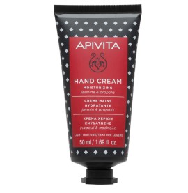 Apivita Hand Cream Jasmine & Propolis, Κρέμα Χεριών Ενυδάτωσης με Γιασεμί & Πρόπολη 50ml