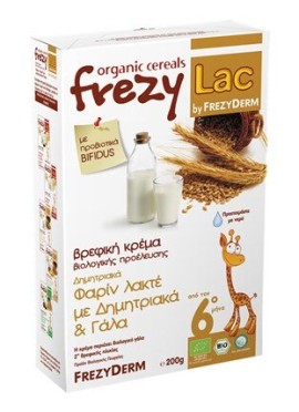 Frezyderm FrezyLac cereals Φαρίν λακτέ με Δημητριακά & Γάλα 200g