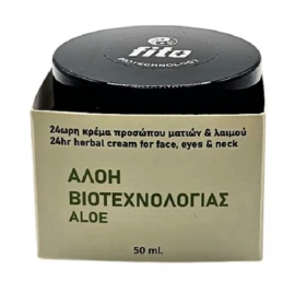 Fito Aloe 24ωρη Φυτική Κρέμα Προσώπου, Ματιών & Λαιμού, ΑΛΟΗ ΒΙΟΤΕΧΝΟΛΟΓΙΑΣ 50ml