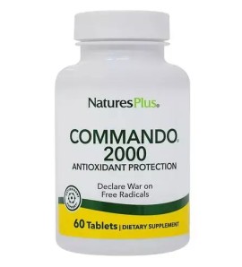 Natures Plus Commando 2000 Πρωτοποριακή Αντιοξειδωτική Φόρμουλα 60 tabs