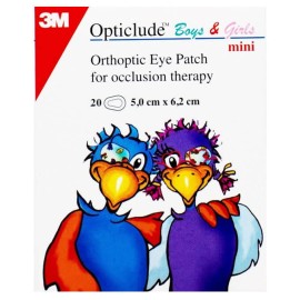 3M Opticlude Boys & Girls Mini 20pcs