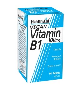 Health Aid Vitamin B1 Thiamin 100mg, 90 ταμπλέτες
