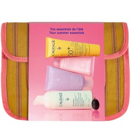 Caudalie Essentials x Maria De La Orden Promo Vinoclean Αφρός Καθαρισμού Προσώπου, 50ml & Vinohydra Ενυδατικό Τζελ, 15ml & Vinosun Αντηλιακή Κρέμα SPF50+, 20ml & Ange des Vignes Αφρόλουτρο, 30ml & Νεσεσέρ, 1σετ