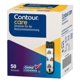 Ascensia Contour Care Ταινίες Μέτρησης Σακχάρου για Χρήση με τον Μετρητή Σακχάρου, 50τεμ
