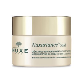 Nuxe Nuxuriance Gold Ultimate Anti-Aging Nutri-Fortifying Oil Cream Αντιγηραντική Κρέμα Ημέρας για Θρέψη & Ενυδάτωση Ξηρή Επιδερμίδα 50ml