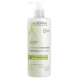 A-Derma Hydra-Protective Shower Gel Υδατό Προστατευτικό Τζελ Καθαρισμού, 500ml