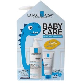 La RochePosay Πακέτο Προσφοράς Baby Care Lipikar Baume AP+M 400ml & Δώρο Bath Cream​​​​​​​ Lipikar Syndet AP+ 100ml