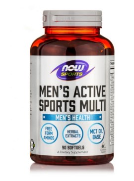 Now Foods Mens Extreme Sports Multi Συμπλήρωμα Διατροφής Πολυενέργειας για Αθλητές 90softogels