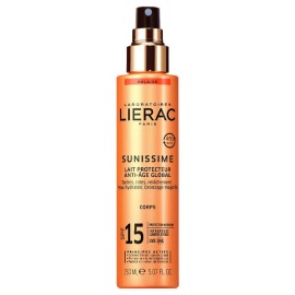 Lierac Sunissime Lait Protecteur Anti-Age Global SPF15 Αντηλιακό Γαλάκτωμα Σώματος και Αντιγήρανσης 150ml