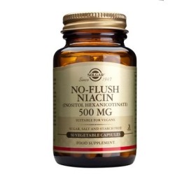 Solgar No-Flush Niacin 500mg 50 veg caps