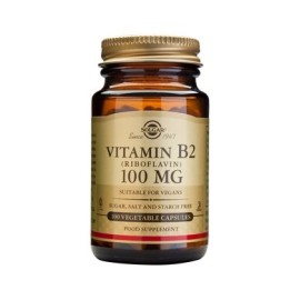 Solgar Vitamin B-2 (Riboflavin) 100mg 100caps