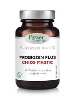 Power of Nature Platinum Range Probiozen Plus Chios Mastic, 15 ταμπλέτες