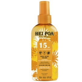 Hei Poa Monoi Oil Tiare SPF15 Ξηρό Λάδι Monoi για Σώμα και Μαλλιά, 150ml