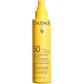 Caudalie Invisible High Protection Spray Αντηλιακό Spray για Πρόσωπο & Σώμα SPF50, 150ml