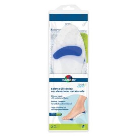 Master Aid Foot Care Silicone Insole with Metatarsal Raise No.M 39/40 Πάτοι Σιλικόνης με Μαξιλάρι Μεταταρσίου (Άκανθαμετατάρσιο) 2τμχ