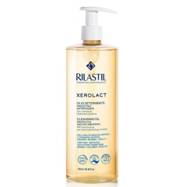 Rilastil Xerolact Cleansing Oil Promo (400ml Επιπλέον Προϊόν) Ελαιώδες Καθαριστικό για Αναπλήρωση Λιπιδίων με Φυσιολογικό pH 5,5 για Επιδερμίδες με Τάση Ατοπίας, 750ml