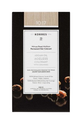 Korres Argan Oil Ageless Colorant  10.17 Ξανθό Πλατίνας Μπεζ