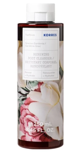 Korres Renewing Body Cleanser Aναζωογονητικό Αφρόλουτρο Γαρδένιας, 250ml