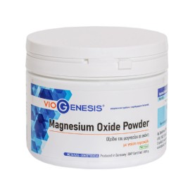 Viogenesis Magnesium Oxide Powder για τη Δυσκοιλιότητα, 230gr