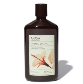 Ahava Mineral Botanic Cream Wash Hibiscus & Fig Κρεμώδες Αφρόλουτρο με Άρωμα Ιβίσκου & Σύκου, 500ml