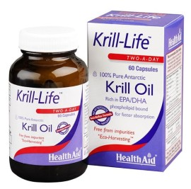 Health Aid Krill-Life Krill Oil, 60 ταμπλέτες