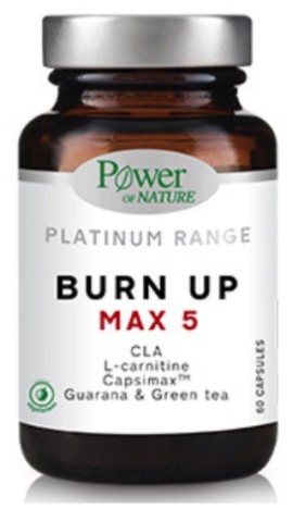 Power of Nature Platinum Range Burn Up Max5, 60 κάψουλες