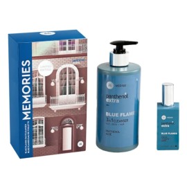 Panthenol Extra Memories Promo Blue Flames 3 in 1 200ml & Eau De Toilette 100ml