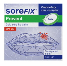 Sorefix Prevent Βάλσαμο Χειλιών για τον Επιχείλιο Έρπη, 8ml