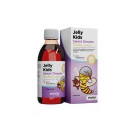 Eladiet Jelly Kids Sweet Dreams Παιδικό Σιρόπι με μελατονίνη, βασιλικό πολτό & μελισσόχορτο, με γεύση φρούτων, 150ml