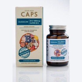 John Noa Caps Duodecim Συμπλήρωμα Διατροφής Βιταμίνης B12 30caps