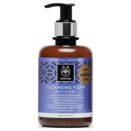 Apivita Limited Edition Cleansing Foam  Πρόσωπο & Μάτια με Ελιά, Λεβάντα & Πρόπολη 300ml