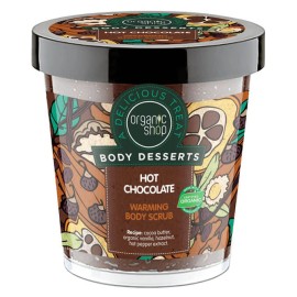 Natura Siberica Organic Shop Body Desserts Hot Chocolate Warming Body Scrub Θερμαντικό Απολεπιστικό Σώματος (προϊόν που προκαλεί θερμότητα) 450ml