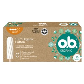 OB Organic Super Ταμπόν για Μεγάλη Ροή, 16τεμ