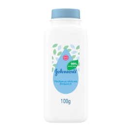 Johnsons Baby Powder Πούδρα με αλόη και βιταμίνη Ε 100g