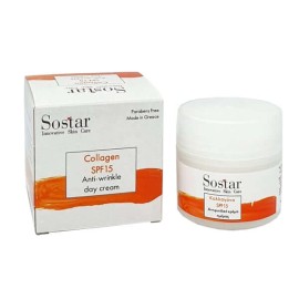 Sostar Αντιρυτιδική Κρέμα SPF15 με Κολλαγόνο, 50ml