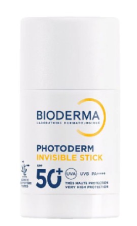 Bioderma Photoderm Invisible Stick Αντηλιακό Στικ Προσώπου SPF50+, 15g