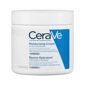 CeraVe Moisturising Cream Ενυδατική Κρέμα για Ξηρό-Πολύ Ξηρό Δέρμα 454gr