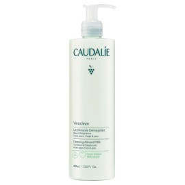 Caudalie Vinoclean Cleansing Almond Milk Γαλάκτωμα Ντεμακιγιάζ Προσώπου Ματιών 400ml