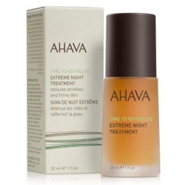 Ahava Time To Revitalize Extreme Night Treatment Serum, Ορός Νύχτας Θρέψης Προσώπου, 30ml