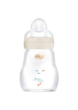 MAM Feel Good Γυάλινο Μπιμπερό 0+ μηνών 170ml