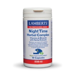 Lamberts Night Time Herbal Complex 60 κάψουλες