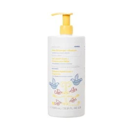 Korres Coconut and Almond Βρεφικό Αφρόλουτρο & Σαμπουάν, 1000ml