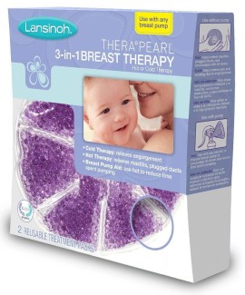 Lansinoh Thera Pearl 3 in 1 Hot or Cold Breast Therapy