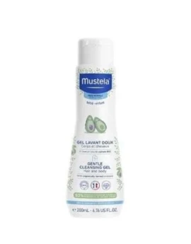 Mustela Gentle Cleansing Gel, Απαλό Αφροντούς για Σώμα & Μαλλιά 200ml