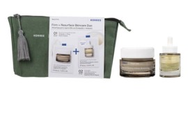 Korres Promo Black Pine Firm & Resurface Skincare Duo Ολοκληρωμένη Φροντίδα για Σύσφιξη & Λείανση με Bounce Firming Moisturizer Κρέμα Ημέρας, 40ml & Δώρο Serum Ολικής Ανανέωσης, 15ml, 1σετ
