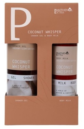 Panthenol Extra Promo Coconut Whisper Σετ με Shower Gel 500ml & Body Milk 300ml