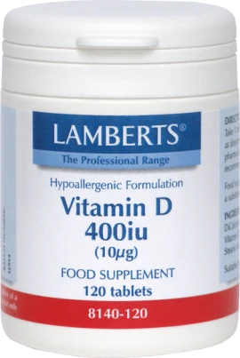 Lamberts Vitamin D3 400iu 120 tabs