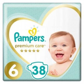 Pampers Premium Care no6 13+ kg 38τμχ