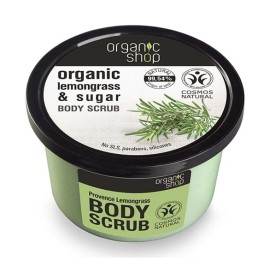 Organic Shop by Natura Siberica Body Scrub Provence Lemongrass Απολεπιστικό Σώματος, 250ml